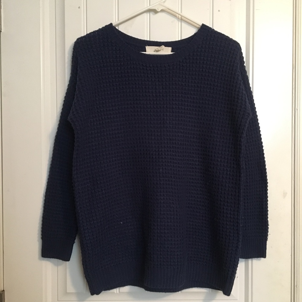 Dark Blue Forever 21 Sweater